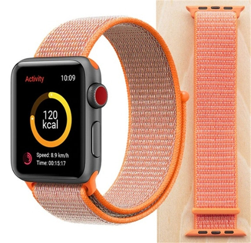 Bracelet de rechange en nylon avec boucle de sport pour Apple Watch iWatch Bracelet de rechange en nylon avec boucle de sport pour Apple Watch iWatch